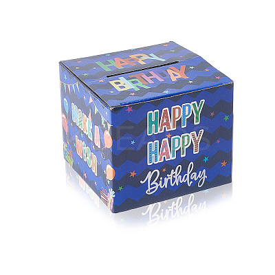 Happy Birthday Day Money Box for Cash Gift Pull DIY-WH200050-32A-1