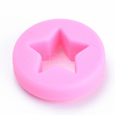 Food Grade Eco-Friendly Silicone Focal Beads SIL-T040-07-1