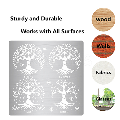 Stainless Steel Cutting Dies Stencils DIY-WH0238-070-1