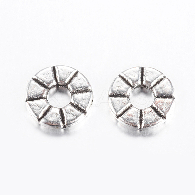 Tibetan Style Alloy Spacer Beads LF10461Y-NF-1