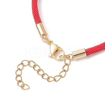3Pcs 3 Colors 3MM Round Nylon Twisted Cord Necklace Making AJEW-JB01469-1