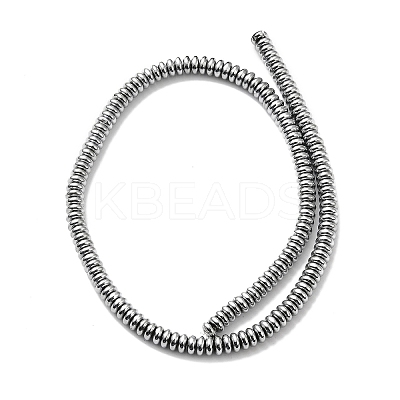 Electroplated Non-magnetic Synthetic Hematite Beads Strands G-Q1009-D02-01-1