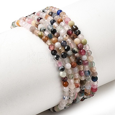Natural Mixed Gemstone Beads Strands G-H336-A09-01-1