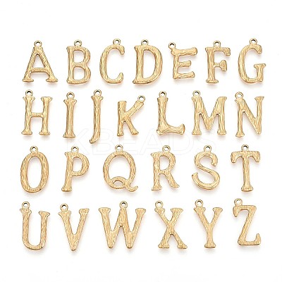 26Pcs 304 Stainless Steel Pendants STAS-T064-74G-1