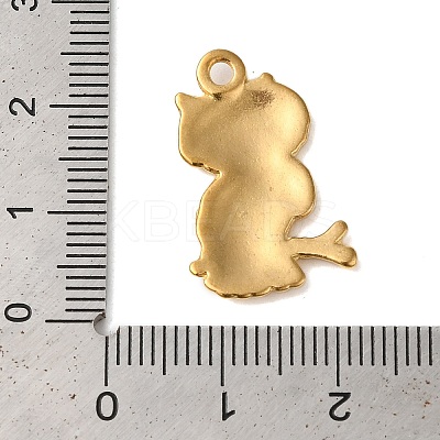 Ion Plating(IP) 304 Stainless Steel Pendants STAS-N103-21G-1