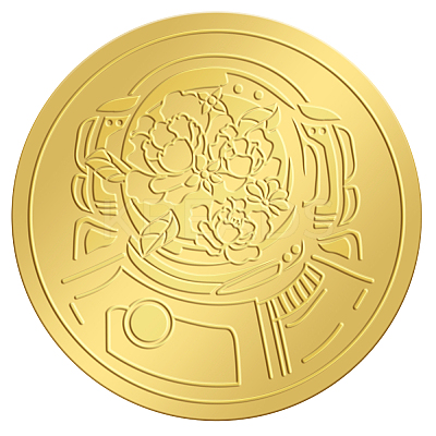 Plastic Self Adhesive Gold Foil Embossed Stickers DIY-WH0211-159-1