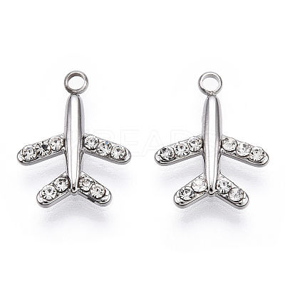 304 Stainless Steel Charms X-STAS-T064-27P-1