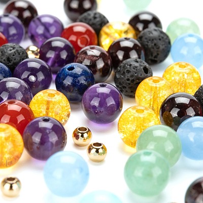 DIY Chakra Jewelry Making Kits DIY-FS0001-06-1