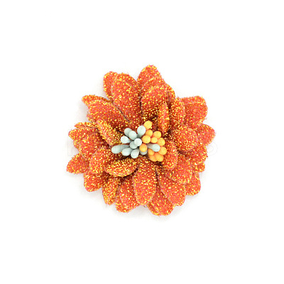 Non-Woven Fabric Flowers DIY-WH0199-70L-1