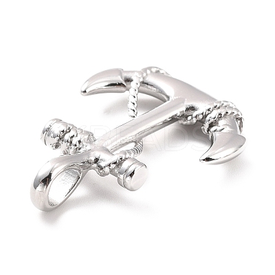 Non-Tarnish 304 Stainless Steel Pendants STAS-D179-14P-1