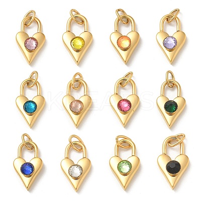 Ion Plating(IP) 304 Stainless Steel with Rhinestone Pendants STAS-G351-10G-1