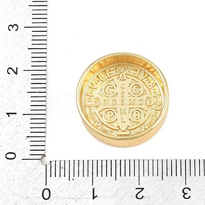 Religion Brass Beads KK-E802-23G-B-1