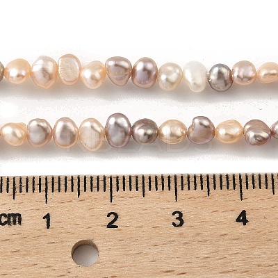 Natural Cultured Freshwater Pearl Beads Strands PEAR-A006-02F-X-1