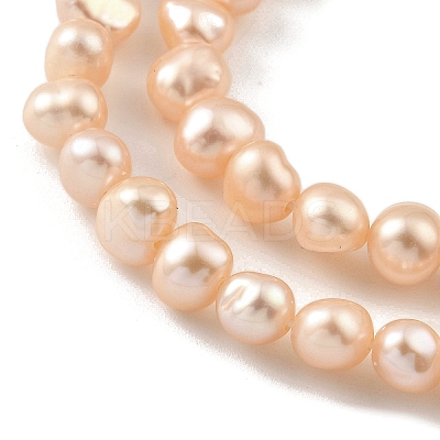 Natural Cultured Freshwater Pearl Beads Strands PEAR-A006-05-1