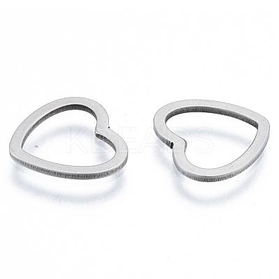 Non-Tarnish 201 Stainless Steel Linking Rings STAS-N090-T06-1-1