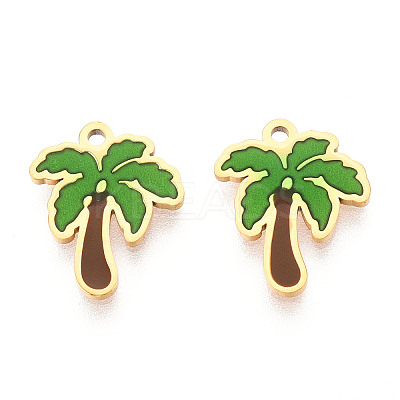 04 Stainless Steel Charms STAS-N112-06G-1