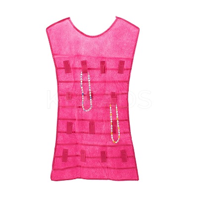 Non-Woven Fabrics Jewelry Hanging Display Bags LS-AJEW-C013-01B-1