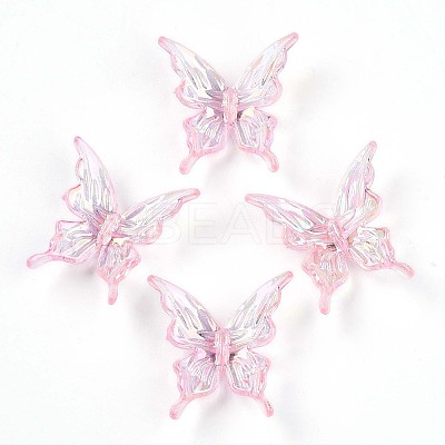 Transparent Acrylic Beads OACR-N137-74E-1