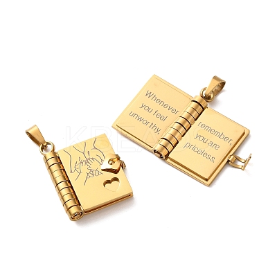 304 Stainless Steel Pendants SA-CBA694E-01G-03-1