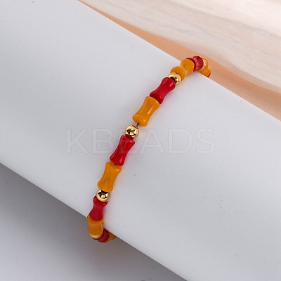 304 Stainless Steel Bracelets for Women BJEW-M056-07G-1