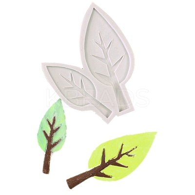 Leaf Food Grade Silicone Vein Molds DIY-K032-21-1
