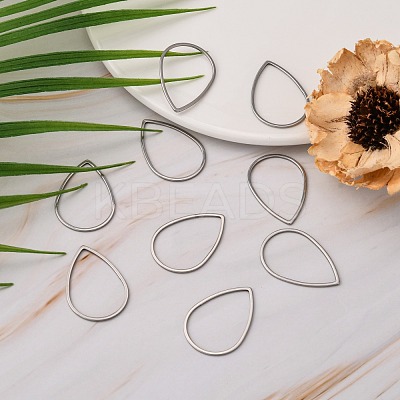 Tarnish Resistant 304 Stainless Steel Linking Rings STAS-T047-16C-1