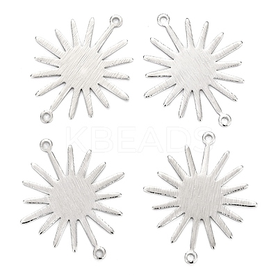 Brass Solar Eclipse Links Connectors KK-I681-15P-1