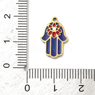 304 Stainless Steel Pendants Ion Plating(IP) STAS-A122-01G-01-1