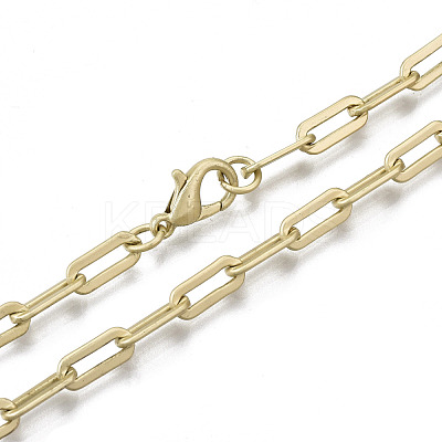 Brass Paperclip Chains MAK-S072-15A-MG-1