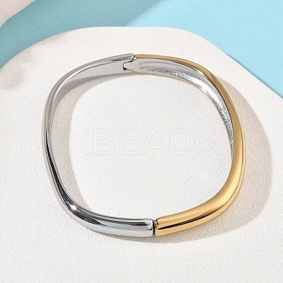 304 Stainless Steel Hinged Bangles BJEW-B158-05G-03-1