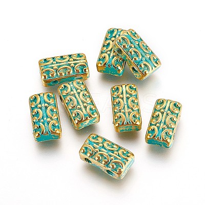 Tibetan Style Alloy Multi-strand Links PALLOY-F240-05GG-1
