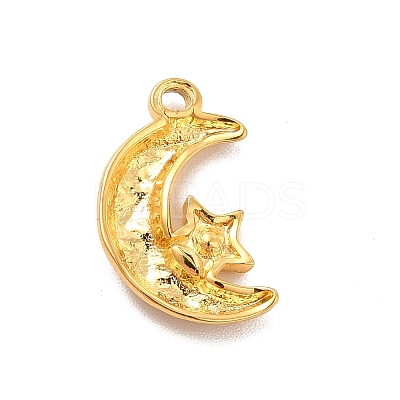 Ion Plating(IP) 304 Stainless Steel Pendant Rhinestone Settings STAS-F282-02G-1
