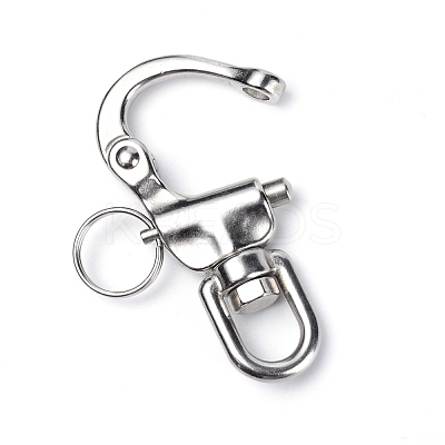 316 Stainless Swivel Eye Snap Shackle Quick Release Bail STAS-WH0025-17A-1