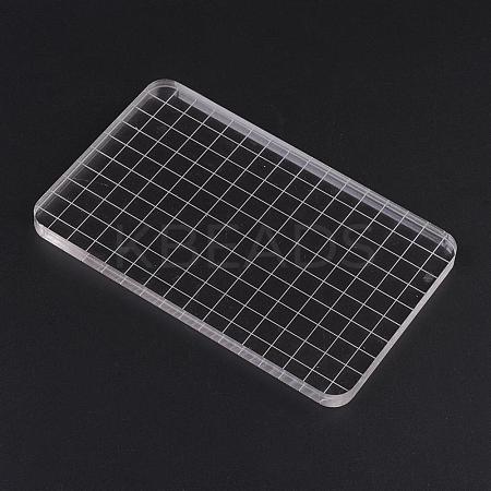 Transparent Acrylic DIY Stamps Handle DIY-WH0013-100mm-06-1