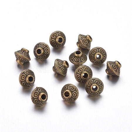 Tibetan Style Alloy Spacer Beads MLF1152Y-NF-1