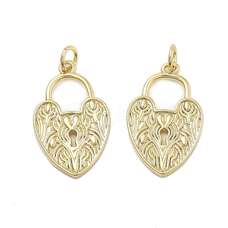 Brass Pendants KK-Q006-05G-1