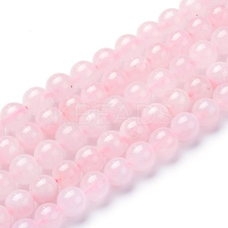 Natural Rose Quartz Beads Strands LS-G-T055-4mm-13-1