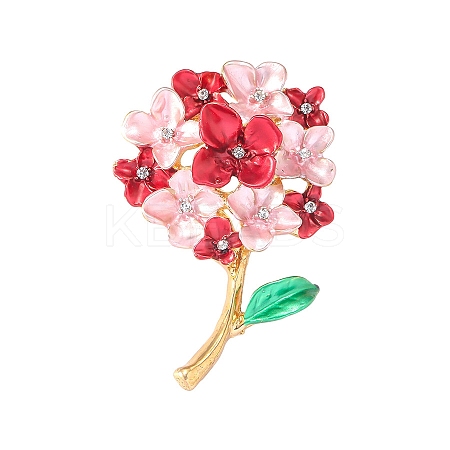 Hydrangea Enamel Pins PW-WG7C672-01-1