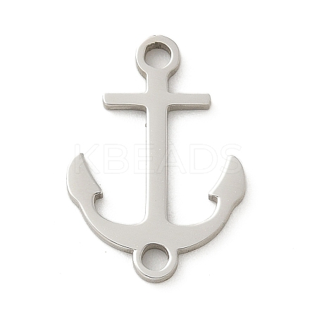 201 Stainless Steel Laser Cut Connector Charms STAS-R133-02P-11-1
