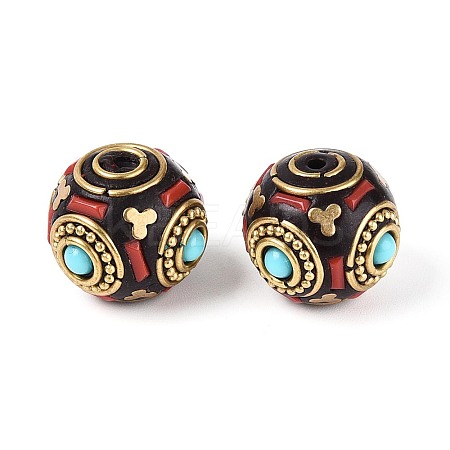 Handmade Indonesia Beads IPDL-N004-06C-1