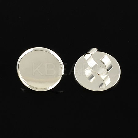 Adjustable Brass Ring Components X-KK-Q573-001S-1