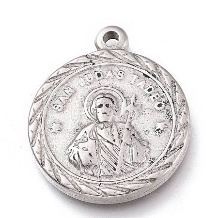 Non-Tarnish 304 Stainless Steel Pendants X-STAS-Z017-05P-1