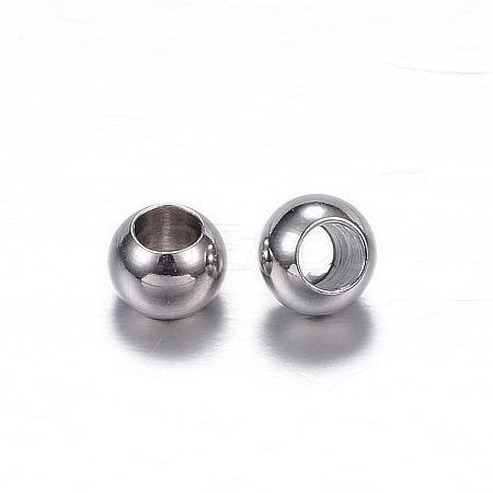 Tarnish Resistant 201 Stainless Steel Beads STAS-D447-37D-1