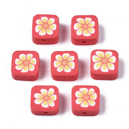 Handmade Polymer Clay Beads CLAY-N008-034D-1