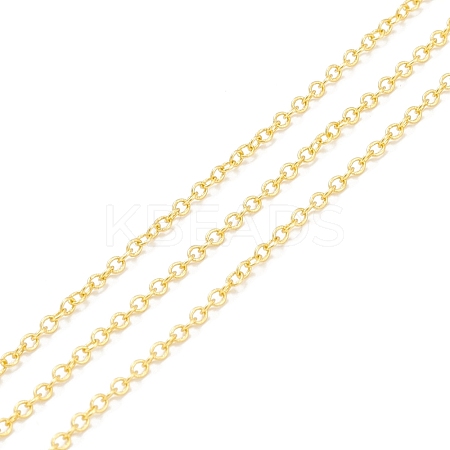 Brass Cable Chains CHC-D030-10G-RS-1