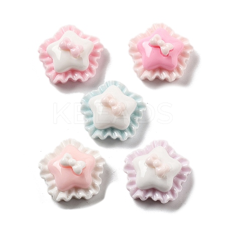 Cute Mini Cartoon Bowknot Series Resin Cabochons LS-CRES-I037-04C-1