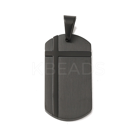 304 Stainless Steel Pendants STAS-C105-06EB-1