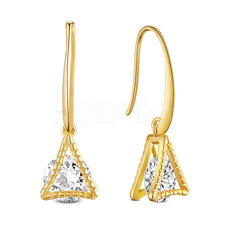SHEGRACE Brass Dangle Earrings JE721C-1
