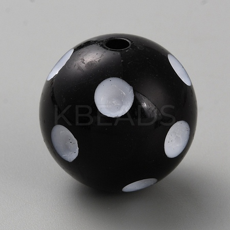 Acrylic Beads LS-MACR-WH20003-02D-1