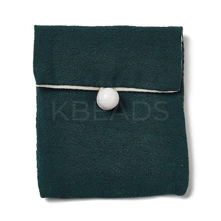 Burlap Packing Button Pouches Bags AJEW-Z015-02F-1